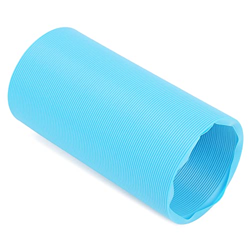 Fold Teleskop Haustier Spiel Tunnel für Nerz Pick of India Chinchilla Hedge Material PP Durchmesser 10cm Länge 100cm (Blau) von MRSTORY