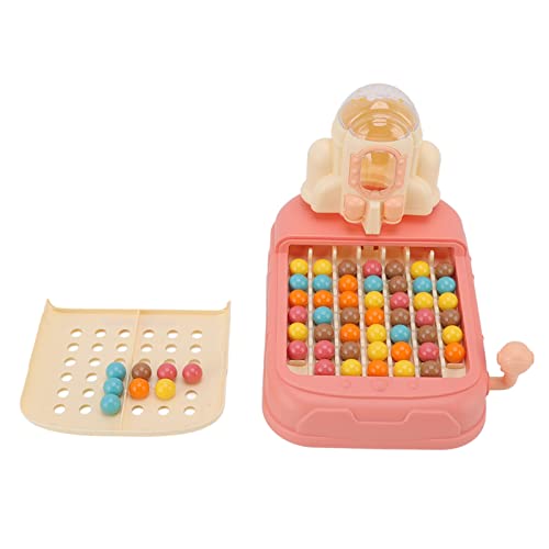 Kinderausscheidung Ball Brettspiel Denken Denkweise Bildungsbälle Passen Desktop -Spielzeug für Plastik 80 Bälle aus (Rosa) von MRSTORY