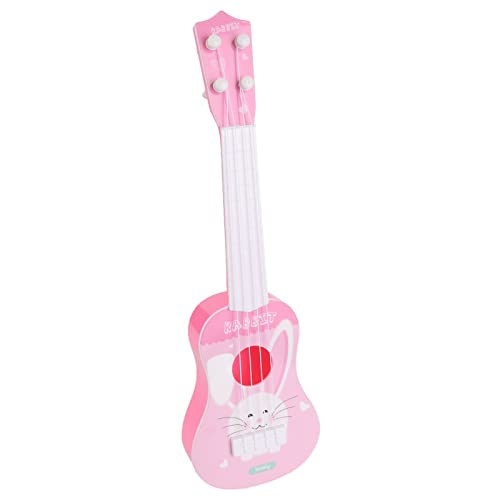 Kinderspielzeuggitarre Realistische Realistische Berührung der Klaren Form Süßes Form Frühes Musical Education Plastikmaterial Größe 35.5x10.5 cm (Typ 2) von MRSTORY