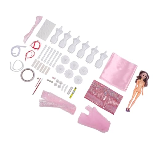 Kleidung Design Material Kleidung Set für Handwerk Spielzeug mit 6 Mannequins Größe 30cm von MRSTORY