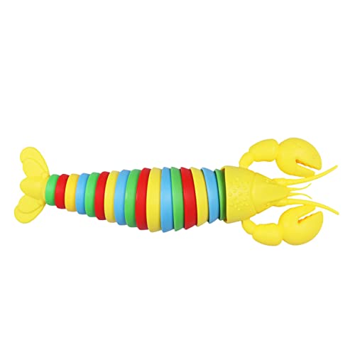 MRSTORY 3D -Gedruckter Fingerspitzenspielzeug Hohe Simulation Buntes Stressabbau Sensorisches Spielzeug für ADHS ADHS Anxiety Relief Plastik Desktop Dekor (Gelber Kopf) von MRSTORY