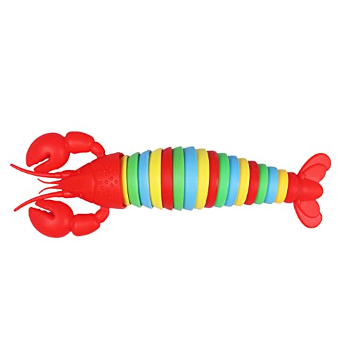 MRSTORY 3D -Gedruckter Fingerspitzenspielzeug Hohe Simulation Buntes Stressabbau Sensorisches Spielzeug für ADHS ADHS Anxiety Relief Plastik Desktop Dekor (Roter Kopf) von MRSTORY