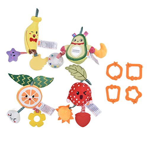 MRSTORY Autositzspielzeug Kinderwagenspielzeug Krippenspielzeug Babyautoses Spielzeug Hängende Babyspielzeug Hängen Spielzeug für Babys Polyester Faserfrucht Design Süßes MRSTORY Autositzspielzeug Kinderwagenspielzeug Krippenspielzeug Babyautoses Spielzeug Hängende Babyspielzeug Hängen Spielzeug für Babys Polyester Faserfrucht Design Süßes von MRSTORY