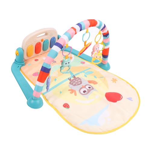MRSTORY Baby Klavier Fitnessstudio Multifunktionsmatte Im Frühen Bildungsspielzeugmusik -Aktivität mit Musik und Lichtern für Säuglinge und Sehr Kleines ABS -PP -Material von MRSTORY