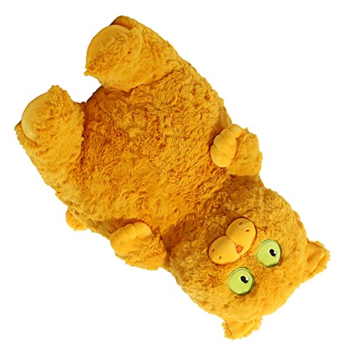 MRSTORY Cat Plüschspielzeug Süßes Weiches Hautfreundlicher Flauschiger Starring Short Plüsch Katze Umarmt Schlaftkissen für Home Dekoration und Komfort (#3) von MRSTORY