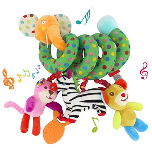 MRSTORY Nettes Cartoon Hängende Autositzspielzeug Kinderbaby Aktivität Plüschspielzeug für Crib Mobile Kinderwagen Bar Sitz Mobile Spielzeug Weiche PP Baumwolle BPA Musical Star Rassle MRSTORY Nettes Cartoon Hängende Autositzspielzeug Kinderbaby Aktivität Plüschspielzeug für Crib Mobile Kinderwagen Bar Sitz Mobile Spielzeug Weiche PP Baumwolle BPA Musical Star Rassle von MRSTORY