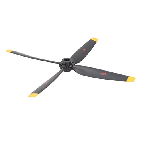MRSTORY Propeller -Paddelklinge Hohe Haltbarkeit Kunststoffersatz für Wltoys XK A280 RC Flugzeug Schwarz von MRSTORY