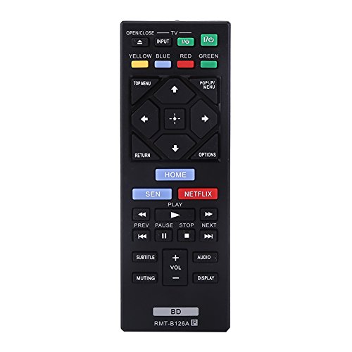 MRSTORY RMT B126A Fernbedienung Schwarz Hochwertiger Ersatz-Controller für -Player BDP BX120 BX320 BX520 BX620 MRSTORY RMT B126A Fernbedienung Schwarz Hochwertiger Ersatz-Controller für -Player BDP BX120 BX320 BX520 BX620 von MRSTORY