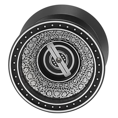 Responsive Yoyo Anfänger Schwarzer Modischer Spieler Yoyo Spielzeuggeschenk mit Ersatzlager für Professionelle Konkurrenz und Tägliches Übungslegierungsmaterial 5,5 cm von MRSTORY