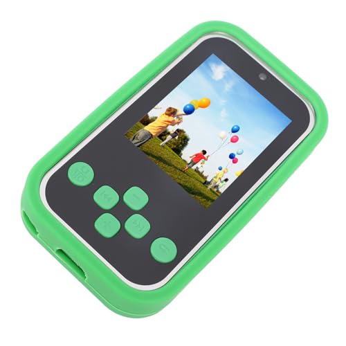 MRSTORY Smartphone Dinosaurierspielzeug 2,4 Zoll IPS Display 1080p HD 48MP Kameras für Vom 3 Bis 12 Jahre Alten Abs Silicon (Grün) von MRSTORY