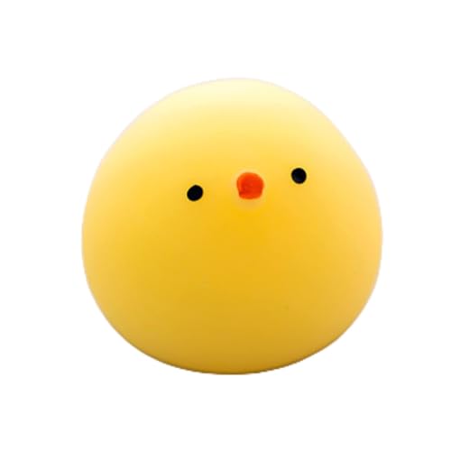 MRSTORY Squeeze Stress Relief Toy Animal Squishy Spielzeug Weiche PVC Dekompression Spielzeugfreunde Gunst für Büro Haushalt Leichtes Kompaktes Niedliches (Fettes Huhn) von MRSTORY