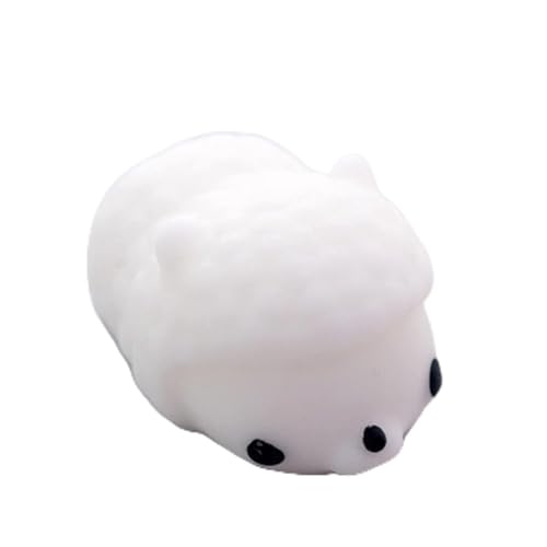 MRSTORY Squeeze Stress Relief Toy Animal Squishy Spielzeug Weiche PVC Dekompression Spielzeugfreunde Gunst für Büro Haushalt Leichtes Kompaktes Niedliches (Kleines Lamm) von MRSTORY