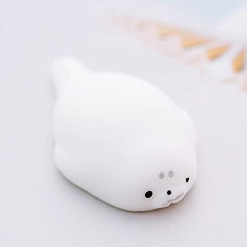 MRSTORY Squeeze Stress Relief Toy Animal Squishy Spielzeug Weiche PVC Dekompression Spielzeugfreunde Gunst für Büro Haushalt Leichtes Kompaktes Niedliches (Siegel) von MRSTORY