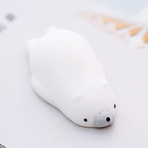 MRSTORY Squeeze Stress Relief Toy Animal Squishy Spielzeug Weiche PVC Dekompression Spielzeugfreunde Gunst für Büro Haushalt Leichtes Kompaktes Niedliches (Typ 2) von MRSTORY