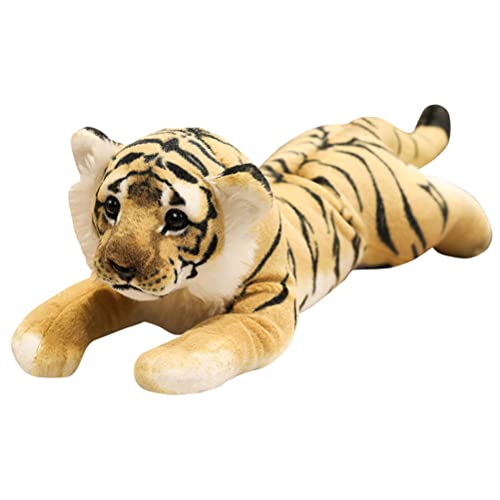 Tiger Leopard Tiger Spielzeug Cartoon Flauschiger Flauschiger für Erwachsene Hausgemachter Schreibtisch Weiches Material Hell Farbe (C) von MRSTORY