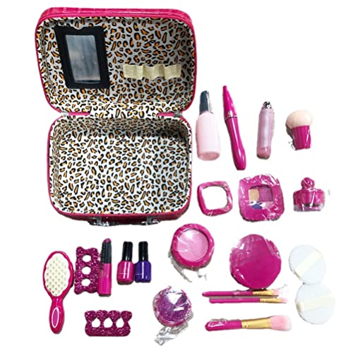 Make -up Set Waschanschluss Make -up -Fall Kosmetik -Make -up -Spielzeugset Kostüm Party Requisiten für Mädchen Plastik von MRSTORY