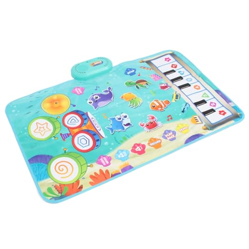 Musical Teppich Baby Multifunktionsresistent Gegen Wasser mit 2 Klavier -Keyboard -Baguettes und Jazztrommeln für Frühes Musical Education Plastikmaterial Musical Teppich Baby Multifunktionsresistent Gegen Wasser mit 2 Klavier -Keyboard -Baguettes und Jazztrommeln für Frühes Musical Education Plastikmaterial von MRSTORY