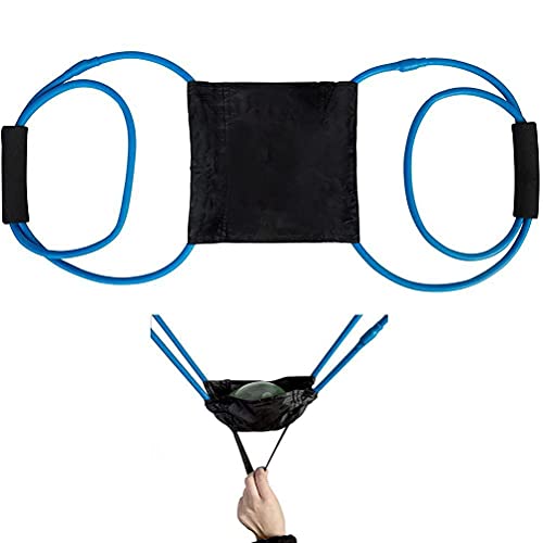 Outdoor Wasserballon Elastisch Langlebig 3 Personen Spielzeug für Sommer Spaß Strand Party Blau Gummi von MRSTORY