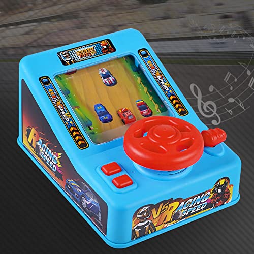 Racing Adventure Game -Konsole Spannend Aufregendes Retro -Lenkradspielzeug für Erwachsene mit Soundeffekten und 11 Levels von MRSTORY