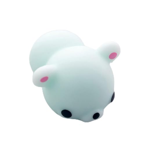MRSTORY Squeeze Stress Relief Toy Animal Squishy Spielzeug Weiche PVC Dekompression Spielzeugfreunde Gunst für Büro Haushalt Leichtes Kompaktes Niedliches (Bär (12 x 11,8 x 1,5 cm / 4,72 von MRSTORY