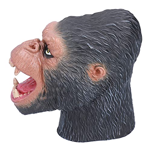 Tolle Affen Handpuppen Lebensechte Niedliche Tier -Sound -Hand -Puppenspielzeug Geburtstagsgeschenk für Indoor -Outdoor -Spiele PVC -Material (Schwarz) von MRSTORY