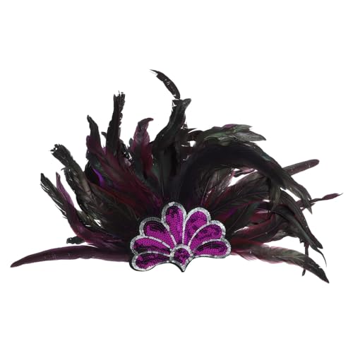 MRVAKDYDI Fascinator Spitze Feder Hut für Frauen, Feder Stirnband Halloween Party Vintage Plume Kopfbedeckungen Kostüm liefert Festival Haar Zubehör MRVAKDYDI Fascinator Spitze Feder Hut für Frauen, Feder Stirnband Halloween Party Vintage Plume Kopfbedeckungen Kostüm liefert Festival Haar Zubehör von MRVAKDYDI