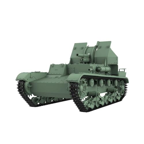 MRY-SFW 1/144 Militärmodell Sowjetisches SU-5-1 Panzer Crash-Fahrzeug Panzer Fahrzeug von MRY-SFW