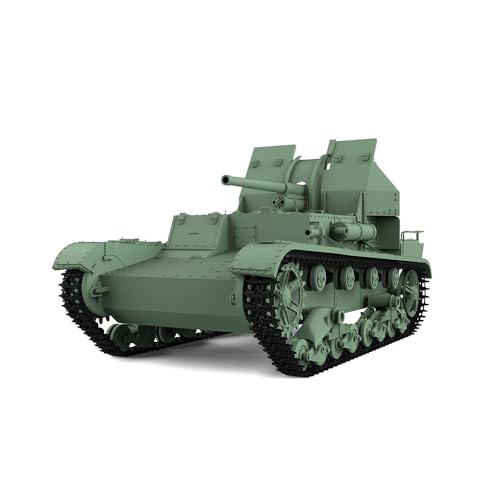 MRY-SFW 1/144 Militärmodell Sowjetisches SU-5 Panzerzerstörer-Fahrzeug Panzerfahrzeug von MRY-SFW