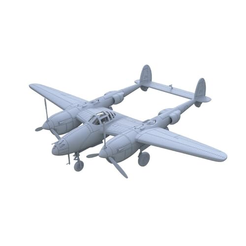 MRY-SFW 1/144 Militärmodell US P-38 L-5-LO Lightning Fighter Air Force Modellbausatz von MRY-SFW