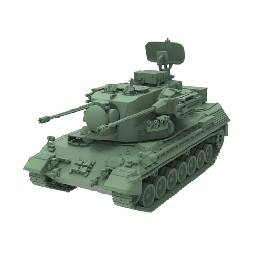 MRY-SFW Armee Panzer Unlackiert 1/160N Maßstab Eisenbahn Militär Modellbausatz Deutsch FlakPzGepard 1A2 SPAA von MRY-SFW