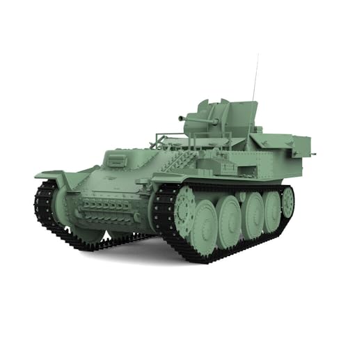 MRY-SFW Army Panzer 1/24 Militär Modellbausatz Deutsch 38T Sd.Kfz.140 Flakpanzer Panzer MRY-SFW Army Panzer 1/24 Militär Modellbausatz Deutsch 38T Sd.Kfz.140 Flakpanzer Panzer von MRY-SFW