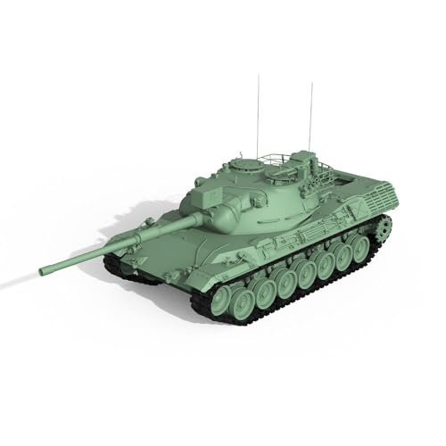 MRY-SFW Army Panzer 1/72 25mm Militär Modellbausatz Deutscher Leopard 1A1 Medium Panzer von MRY-SFW