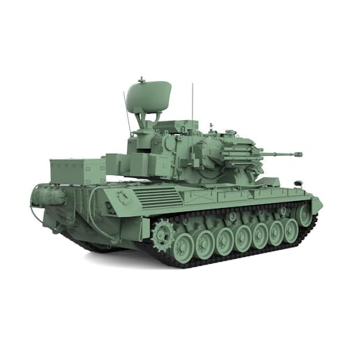 MRY-SFW Army Panzer 1/72 25mm Militär Modellbausatz German FlakPzGepard 1A2 SPAA Track B MRY-SFW Army Panzer 1/72 25mm Militär Modellbausatz German FlakPzGepard 1A2 SPAA Track B von MRY-SFW
