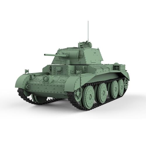 MRY-SFW Army Panzer 1/76 20 mm Wargaming Militär Modellbausatz British A13 MKI Cruiser MkIII Light Tank von MRY-SFW