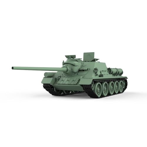 MRY-SFW Army Panzer Maßstab 1/87 HO Militär Modellbausatz Sowjetischer SU-100 Jagdpanzer von MRY-SFW