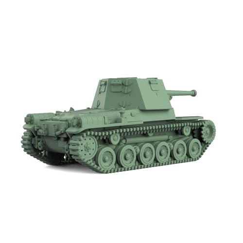 MRY-SFW Army Panzer Unlackiert 1/160N Maßstab Eisenbahn Militär Modellbausatz Japan Typ 3 Ho-Ni III Selbstfahrende Pistole von MRY-SFW