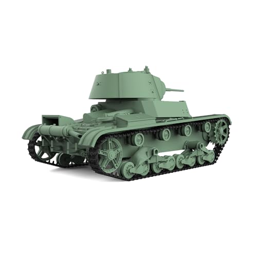 MRY-SFW Army Panzer Unlackiert 1/160N Maßstab Eisenbahn Militär Modellbausatz Sowjetischer T-26 1939 leichter Panzer von MRY-SFW