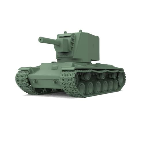 MRY-SFW Army Panzer Unlackiert 1/200 Militär Modellbausatz Sowjetischer KV-2 (1939) mittlerer Panzer von MRY-SFW