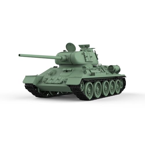 MRY-SFW Army Panzer Unlackiert 1/48 Militär Modell Sowjetischer T-34-85/ZiS-S-53 Medium Panzer von MRY-SFW