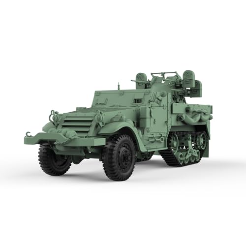 MRY-SFW Army Panzer Unlackiert 1/48 Militär Modellbausatz US M16 Mehrfach Geschützmotor Wagen MRY-SFW Army Panzer Unlackiert 1/48 Militär Modellbausatz US M16 Mehrfach Geschützmotor Wagen von MRY-SFW