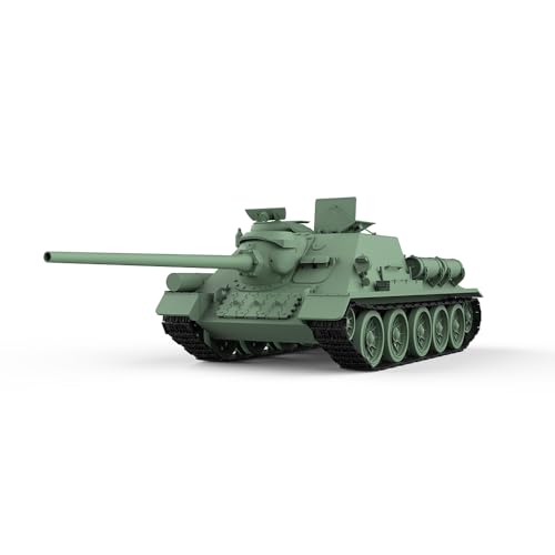 MRY-SFW Army Panzer Unlackiert 1/72 Militär Modellbausatz Sowjetischer SU-100 Jagdpanzer MRY-SFW Army Panzer Unlackiert 1/72 Militär Modellbausatz Sowjetischer SU-100 Jagdpanzer von MRY-SFW
