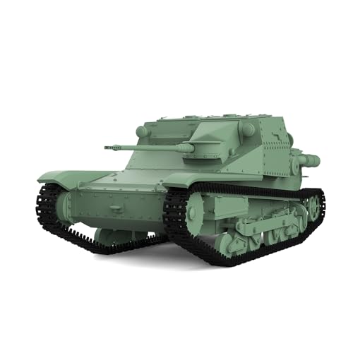 MRY-SFW Army Panzer Unlackiert 1/87 HO Maßstab Eisenbahn Militär Modellbausatz Italien L3/33 Anti-Panzer-Zerstörer von MRY-SFW
