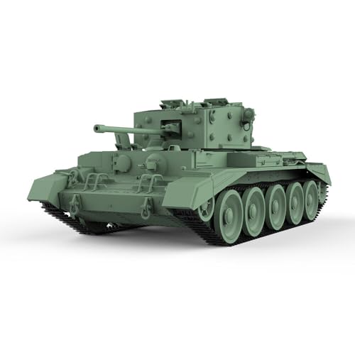 MRY-SFW Army Panzer unlackiert 1/72 25 mm Militärmodellbausatz British Cruiser Mk VIII CavalierI (A27M) von MRY-SFW