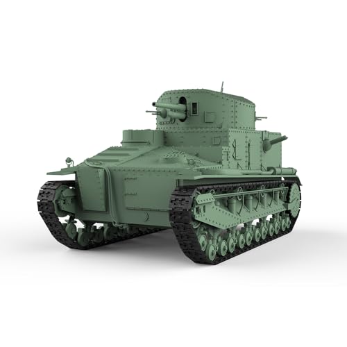 MRY-SFW Army Panzer unlackiert 1/76 20 mm Wargaming Militär Modellbausatz British Vickers Mk.I Medium Tank MRY-SFW Army Panzer unlackiert 1/76 20 mm Wargaming Militär Modellbausatz British Vickers Mk.I Medium Tank von MRY-SFW