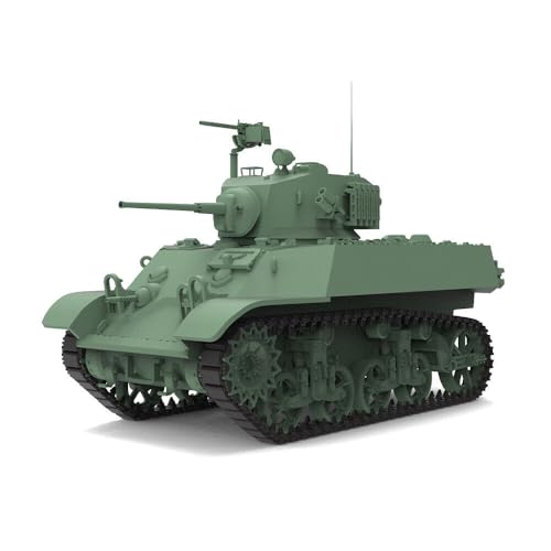 MRY-SFW Army Tank 1/24 Militär Modellbausatz US M3A3 Stuart Light Tank MRY-SFW Army Tank 1/24 Militär Modellbausatz US M3A3 Stuart Light Tank von MRY-SFW