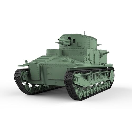 MRY-SFW Army Tank 1/48 Militär Modellbausatz British Vickers Mk.I Medium Tank MRY-SFW Army Tank 1/48 Militär Modellbausatz British Vickers Mk.I Medium Tank von MRY-SFW