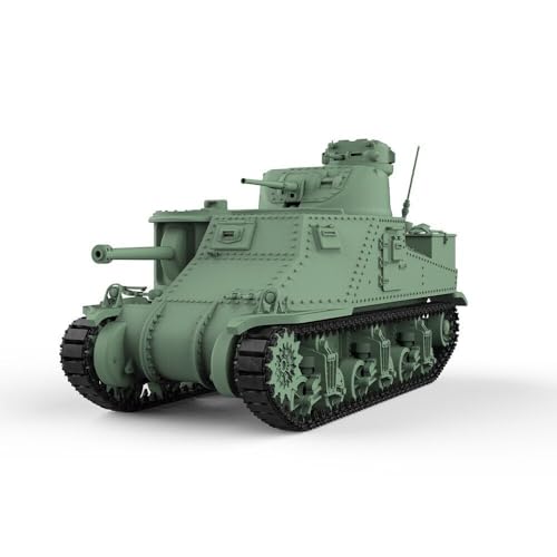 MRY-SFW Army Tank 1/48 Militär Modellbausatz US M3 Lee Medium Tank von MRY-SFW