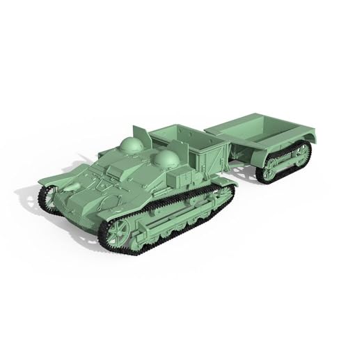 MRY-SFW Army Tank 1/72 25mm Militär Modellbausatz Frankreich Renault UE Panzer Zerstörer mit Anhänger MRY-SFW Army Tank 1/72 25mm Militär Modellbausatz Frankreich Renault UE Panzer Zerstörer mit Anhänger von MRY-SFW