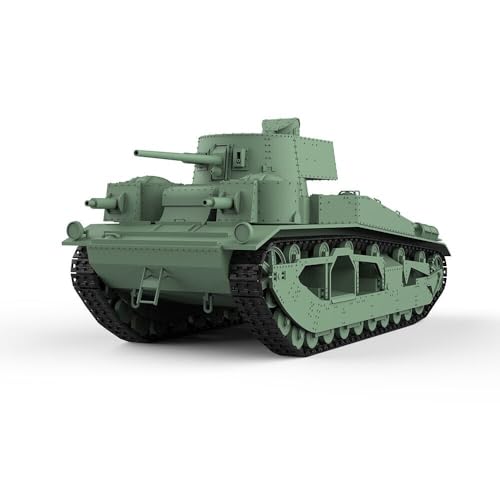 MRY-SFW Army Tank 1/76 20 mm Wargaming Military Modellbausatz British Vickers Mk.III Medium Tank MRY-SFW Army Tank 1/76 20 mm Wargaming Military Modellbausatz British Vickers Mk.III Medium Tank von MRY-SFW