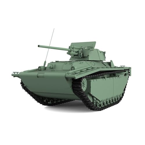 MRY-SFW Army Tank 1/76 20mm Wargaming Military Modellbausatz US LVT(A)-4/ZiS-2 Panzerzerstörer von MRY-SFW